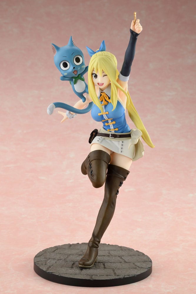Fairy Tail 1/8 Lucy Heartfilia Wink PVC Statue Ver. 23 cm